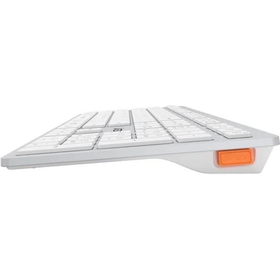 Клавиатура беспроводная A4Tech Fstyler FBX50C, USB, Bluetooth/Радиоканал, белый
