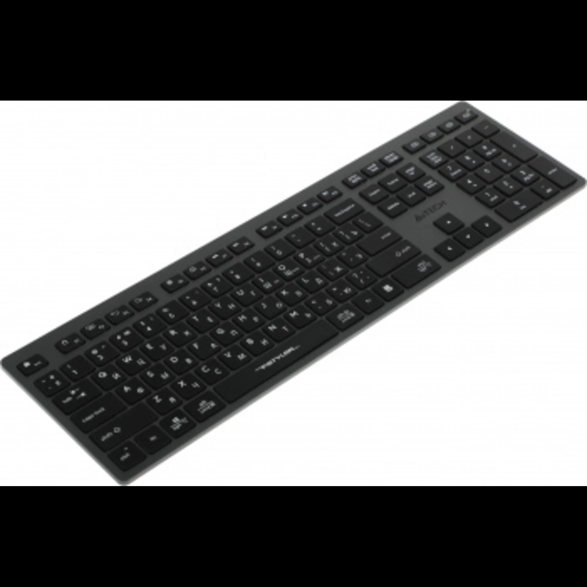 Клавиатура беспроводная A4Tech Fstyler FBX50C, USB, Bluetooth/Радиоканал, серый