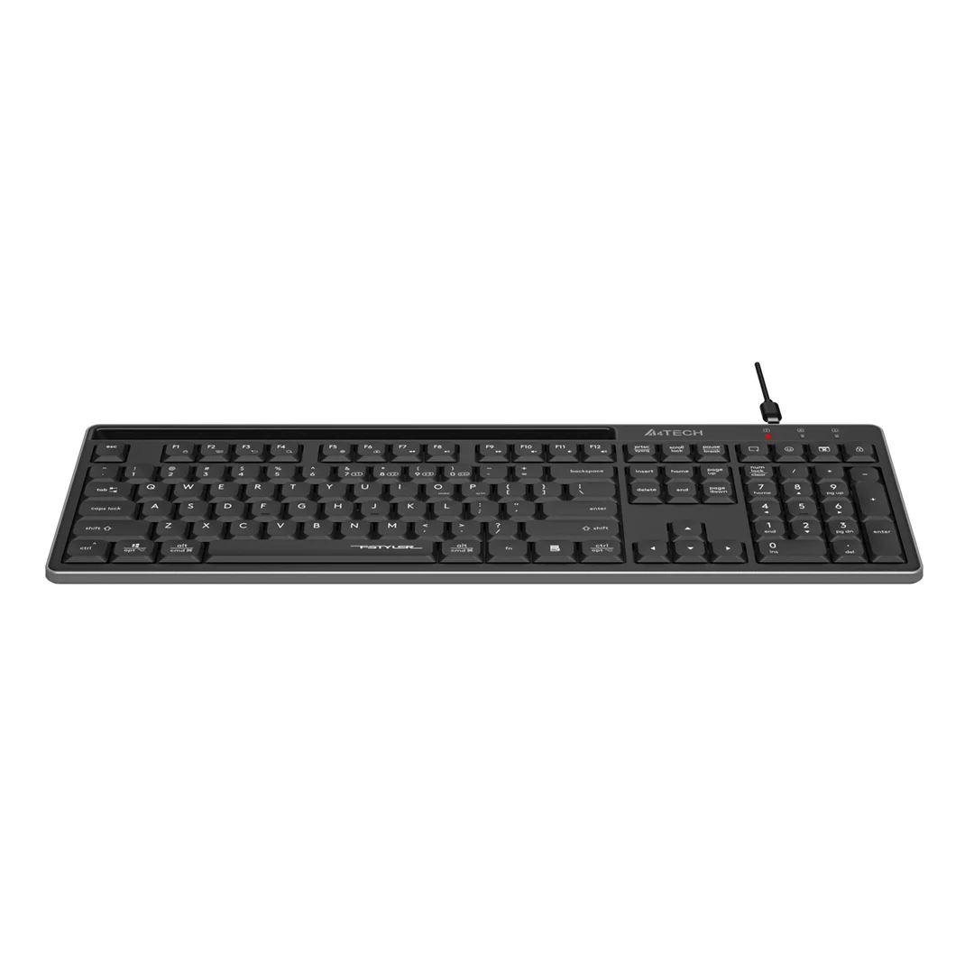 Клавиатура беспроводная A4Tech Fstyler FBX55C черный USB BT/Radio slim Multimedia (FBX55C)