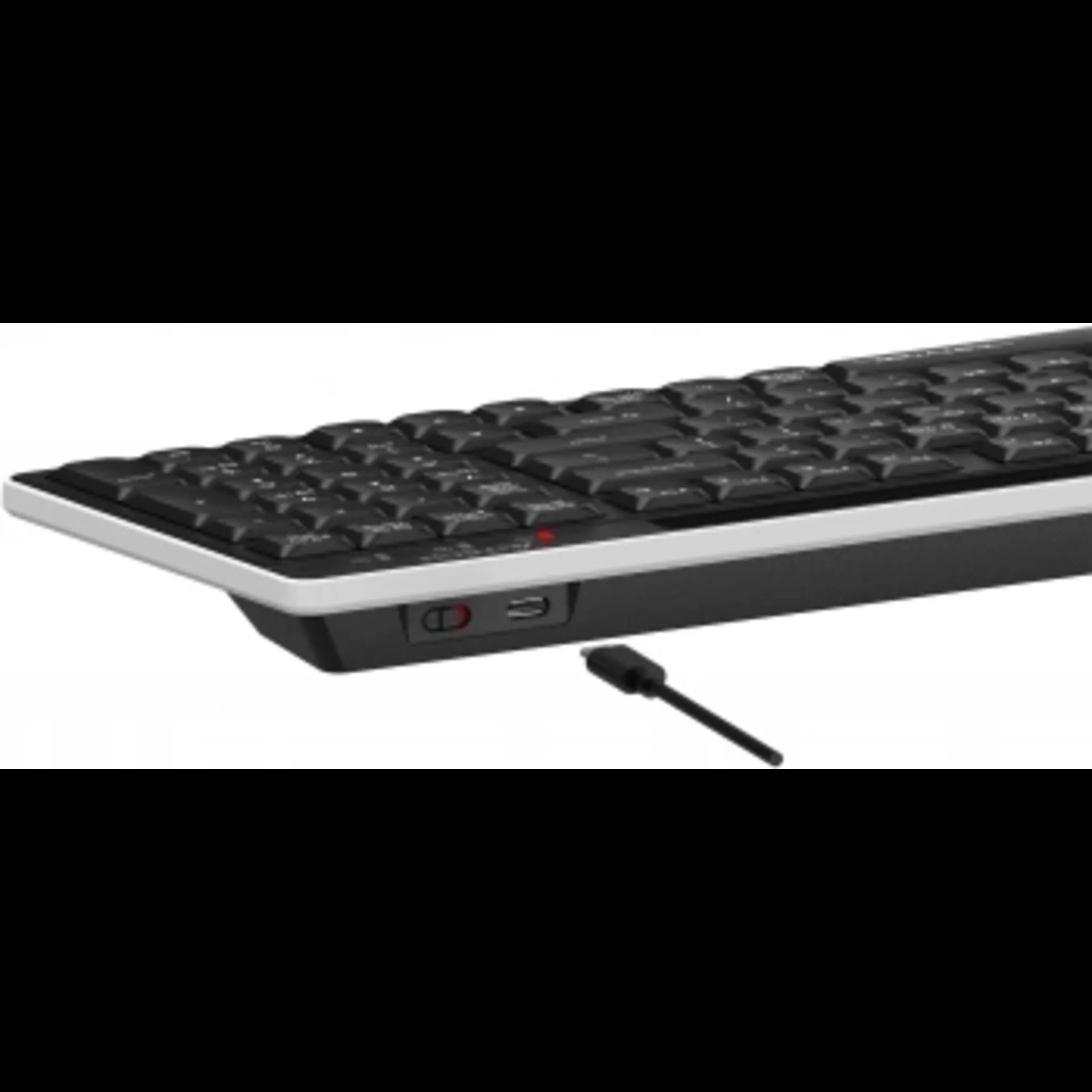 Клавиатура беспроводная A4Tech Fstyler FBX70C, USB, Bluetooth/Радиоканал, черный