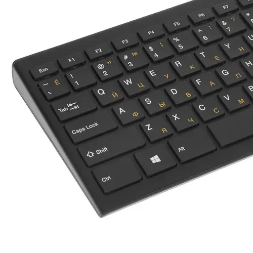 Клавиатура беспроводная Acer OKR010, USB, Радиоканал, черный