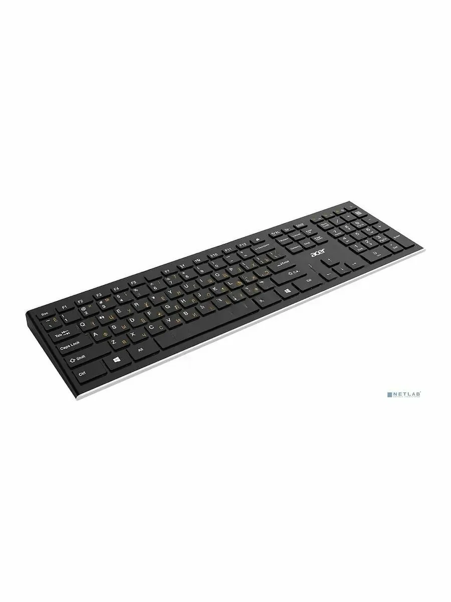 Клавиатура беспроводная Acer OKR010, USB, Радиоканал, черный