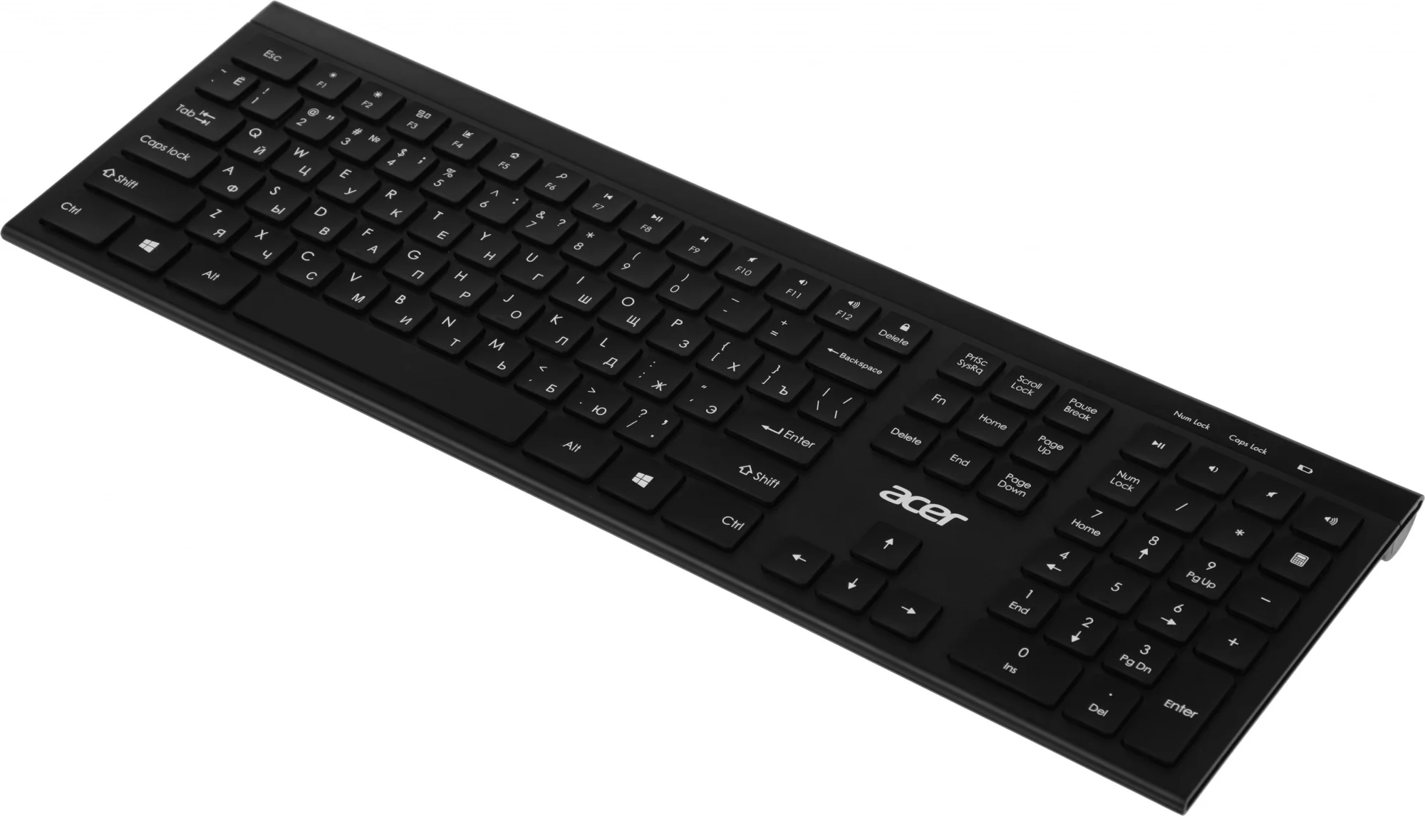 Клавиатура беспроводная Acer OKR300 черный USB (ZL.KBDEE.014)