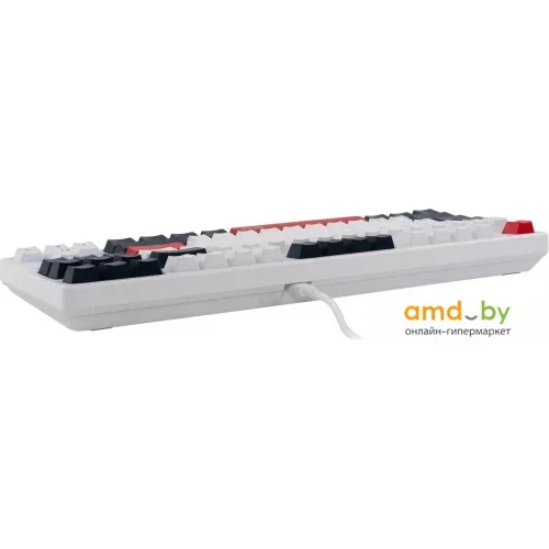 Клавиатура беспроводная Acer OKR302 (ZL.KBDEE.016), USB, Bluetooth/Радиоканал, белый