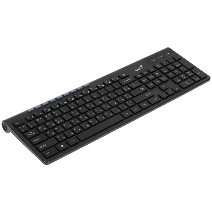 Клавиатура беспроводная Genius SlimStar 7230, USB, Радиоканал, черный