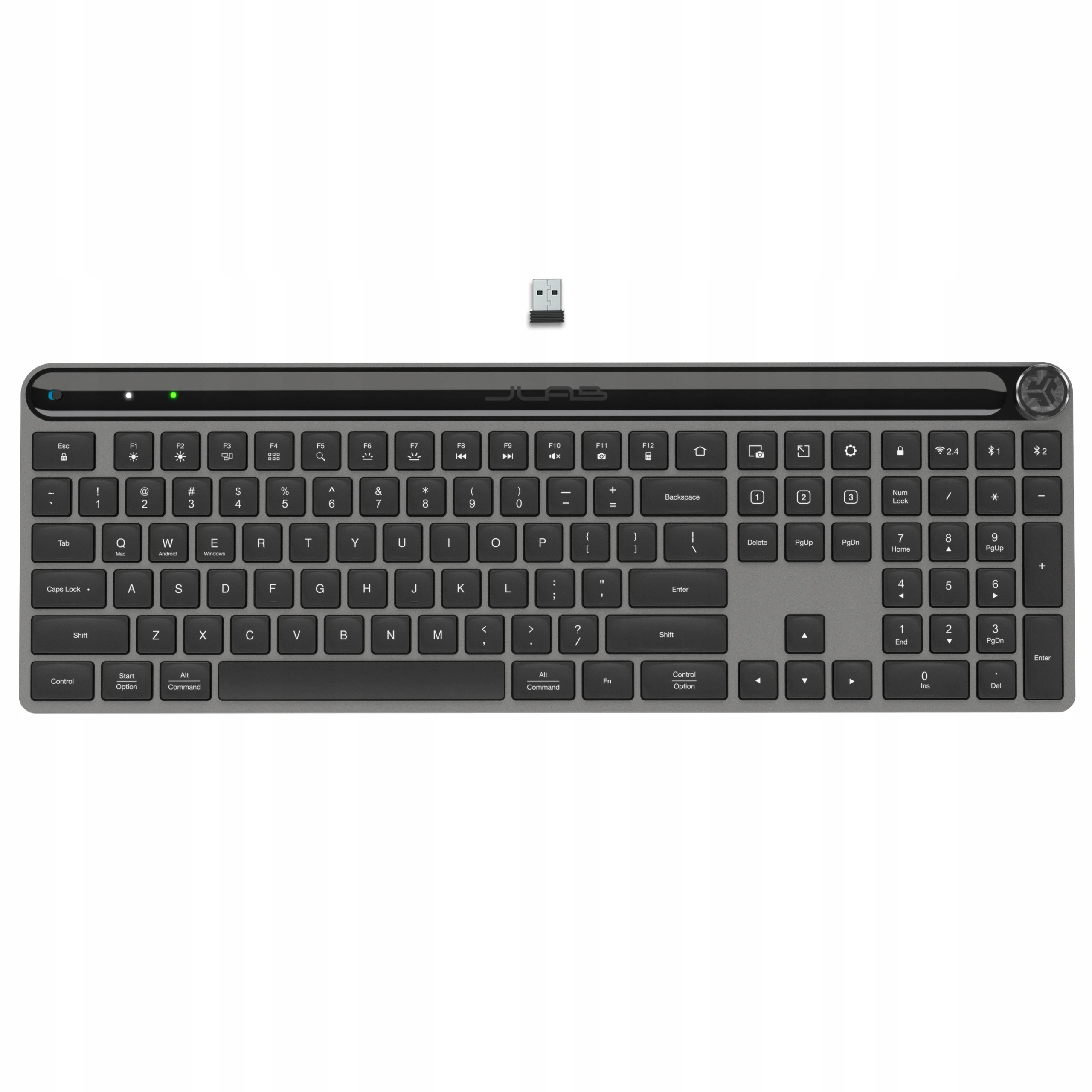 Клавиатура беспроводная Jlab Epic Keyboard c функцией подзарядки, Link USBA, RUS