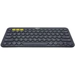 Клавиатура беспроводная Logitech K380 Multi-Device Bluetooth (920-007584) темно- серый- (заводская гравировка)