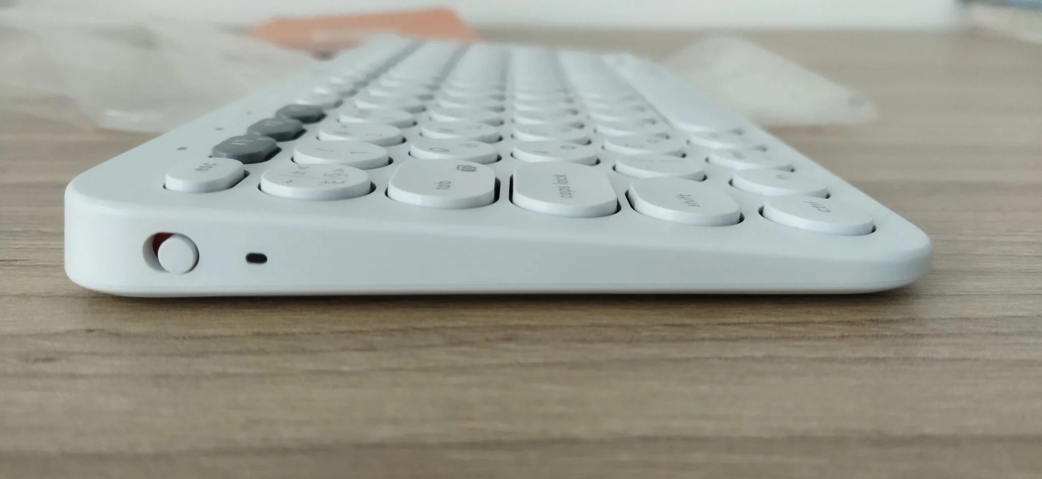 Клавиатура беспроводная Logitech K380, Bluetooth, белый