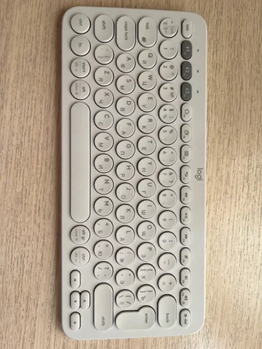 Клавиатура беспроводная Logitech K380, Bluetooth, белый