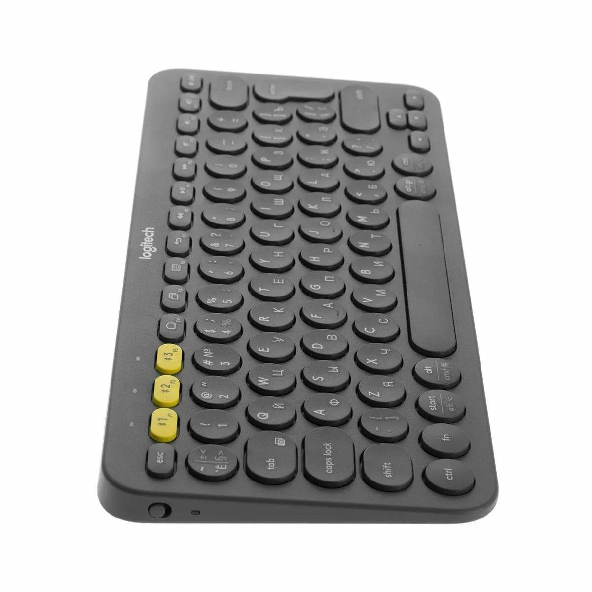 Клавиатура беспроводная Logitech K380, Bluetooth, темно-серый