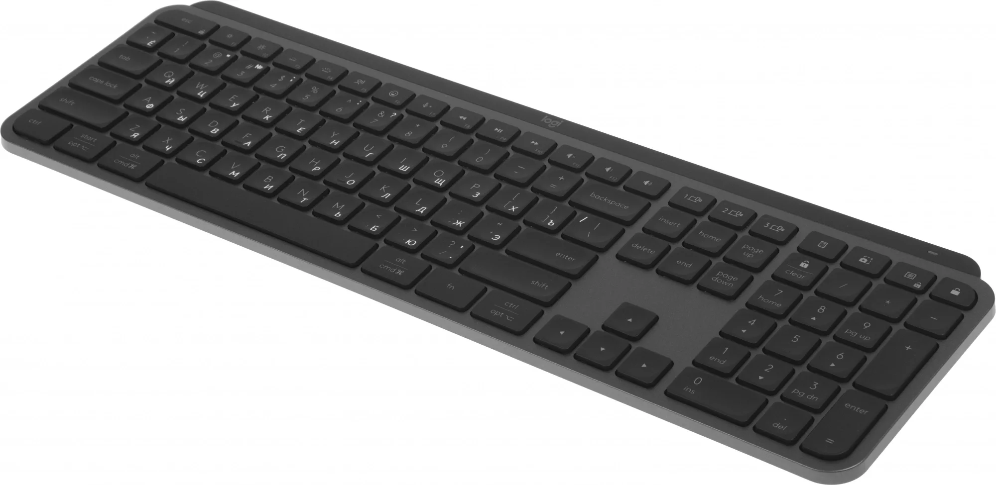 Клавиатура беспроводная Logitech MX Keys S (920-011600) графит