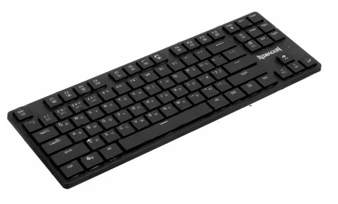 Клавиатура беспроводная Redragon Anubis K539-RGB, USB, Bluetooth/Радиоканал, черный