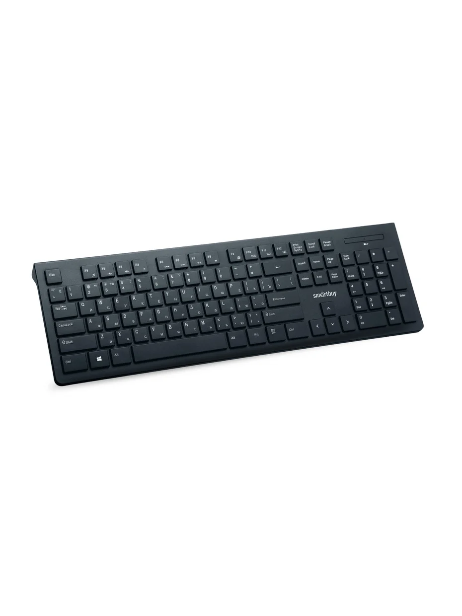 Клавиатура беспроводная мультимедийная Smartbuy 206 черная SBK-206AG-K