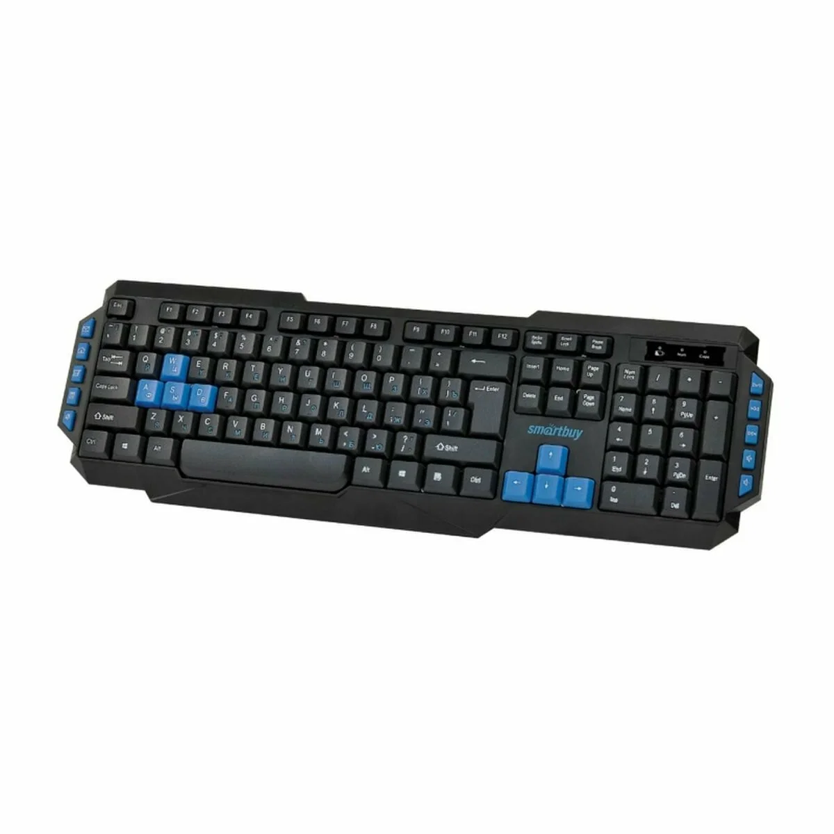 Клавиатура беспроводная мультимедийная Smartbuy 231 черная SBK-231AG-K