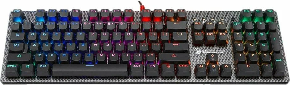 Клавиатура проводная A4Tech Bloody B810R NetBee USB черный