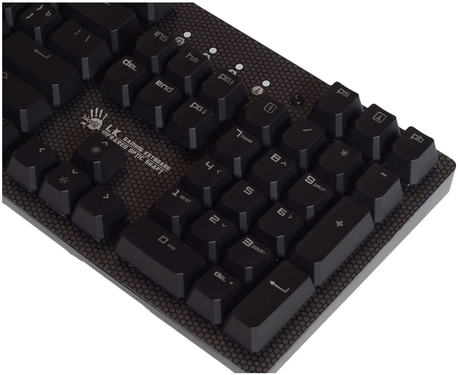 Клавиатура проводная A4Tech Bloody B810R NetBee USB черный