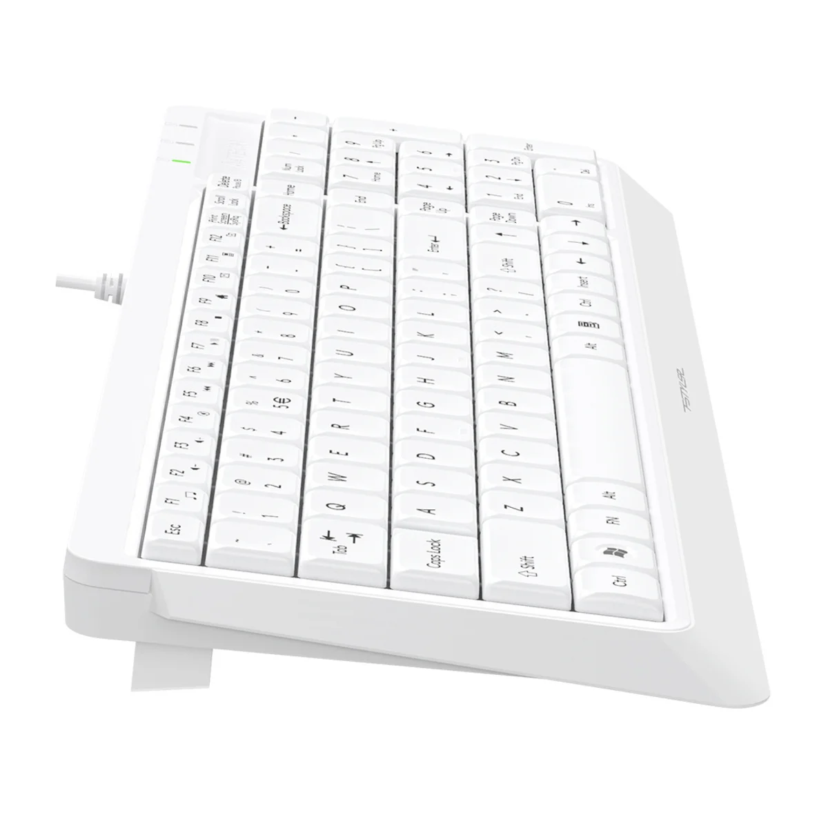 Клавиатура проводная A4Tech Fstyler FK15, USB, белый