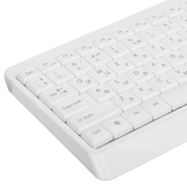 Клавиатура проводная A4Tech Fstyler FK15, USB, белый