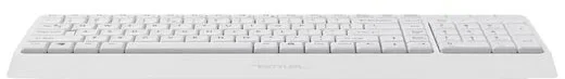 Клавиатура проводная A4Tech Fstyler FK15, USB, белый