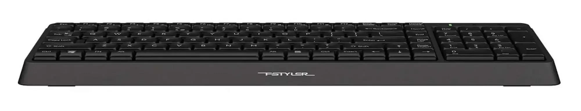 Клавиатура проводная A4Tech Fstyler FK15, USB, черный