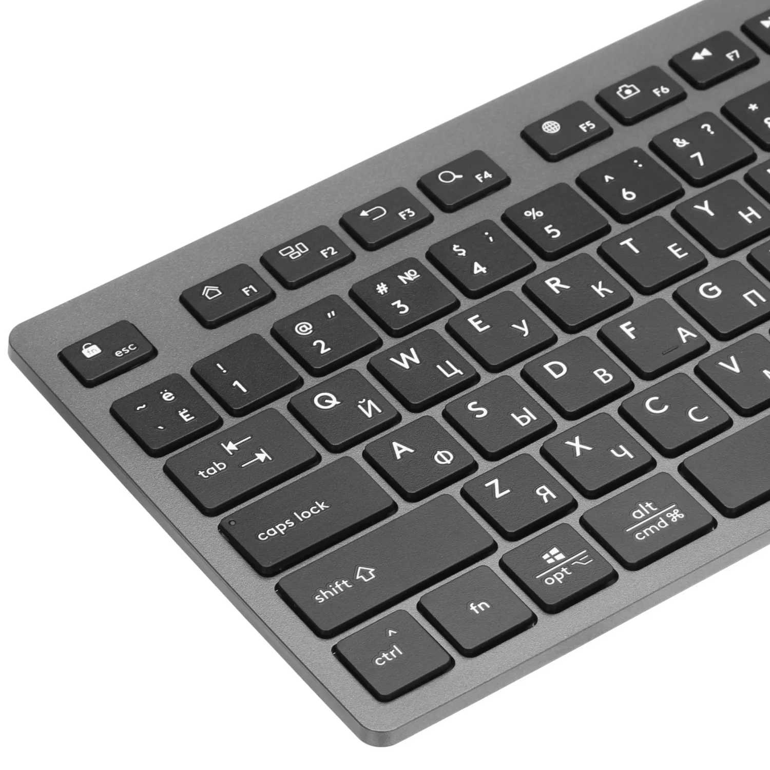 Клавиатура проводная A4Tech Fstyler FX50, USB, серый