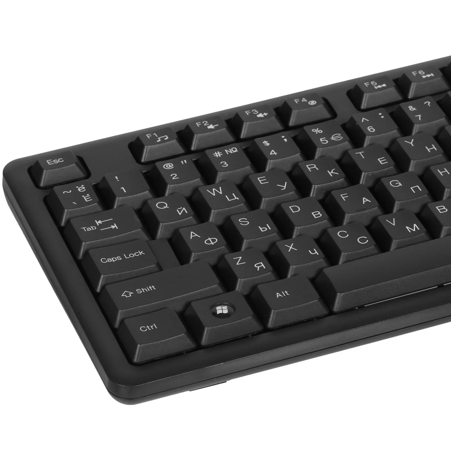 Клавиатура проводная A4Tech KK-3, USB, черный