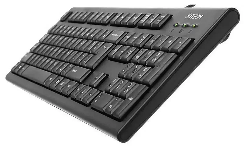 Клавиатура проводная A4Tech KR-85 USB черный