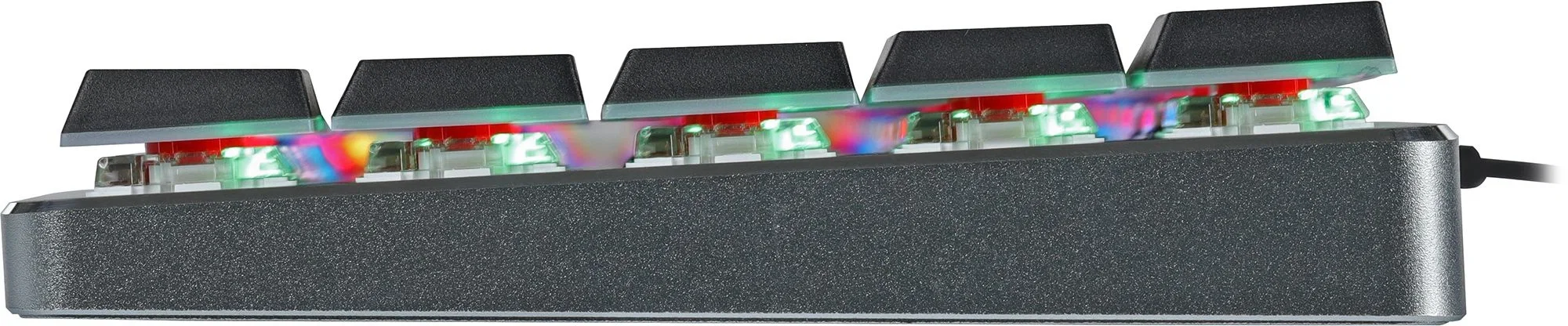 Клавиатура проводная Acer OKW302 (ZL.KBDCC.01C), USB, серебристый