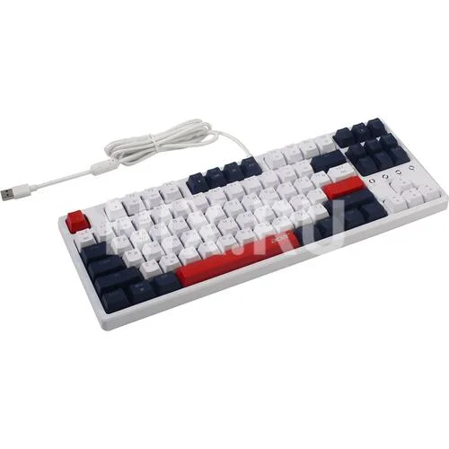 Клавиатура проводная Acer OKW305, USB, белый