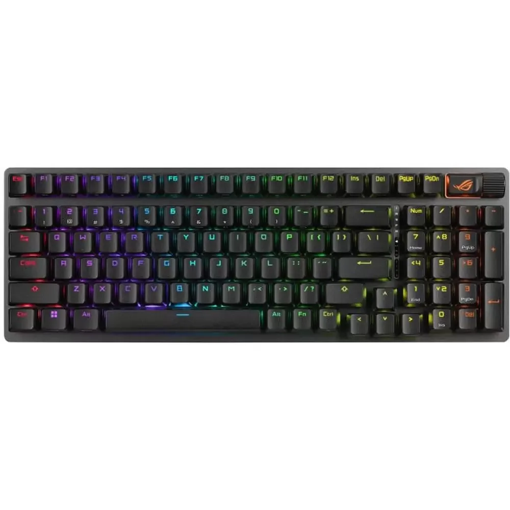 Клавиатура проводная ASUS X901 SCOPE II 96 WL/WHT/NXSW/RU/PBT