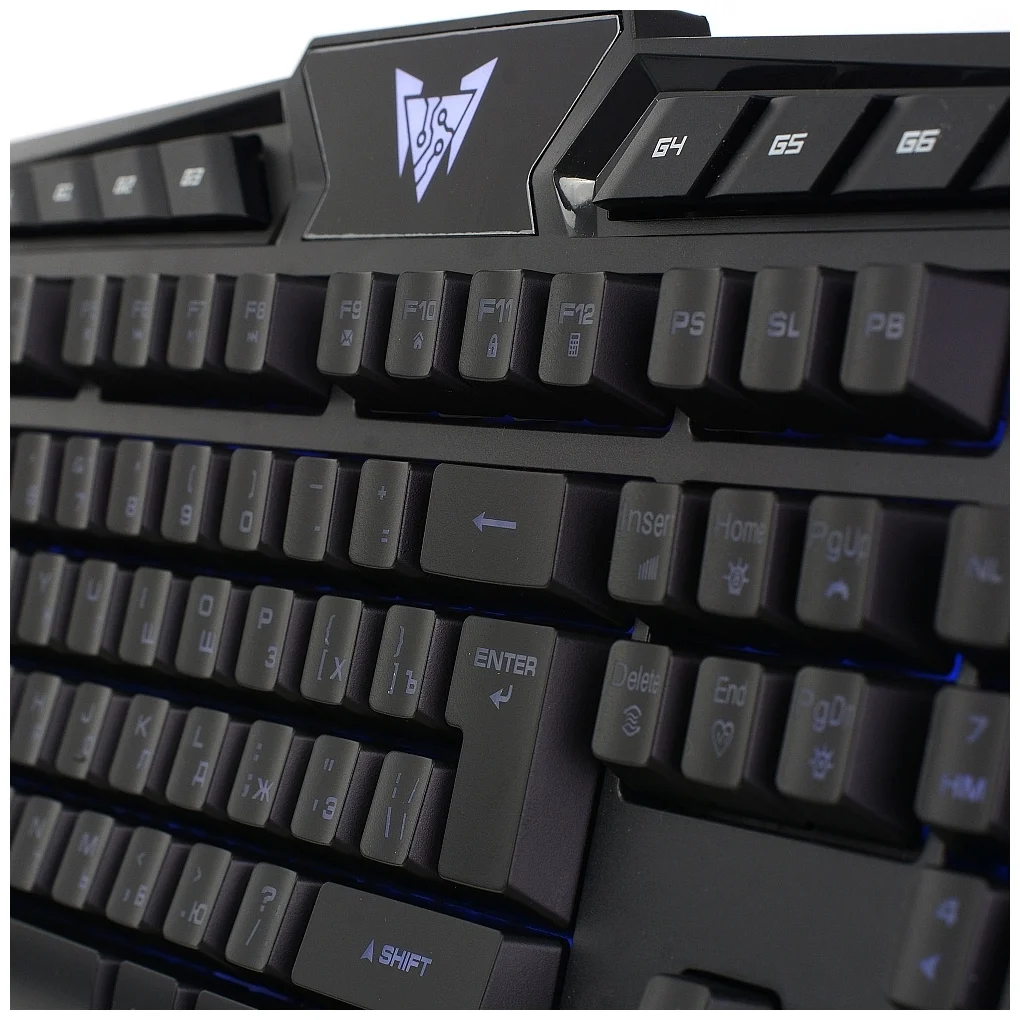 Клавиатура проводная CROWN CMGK-404, USB, черный