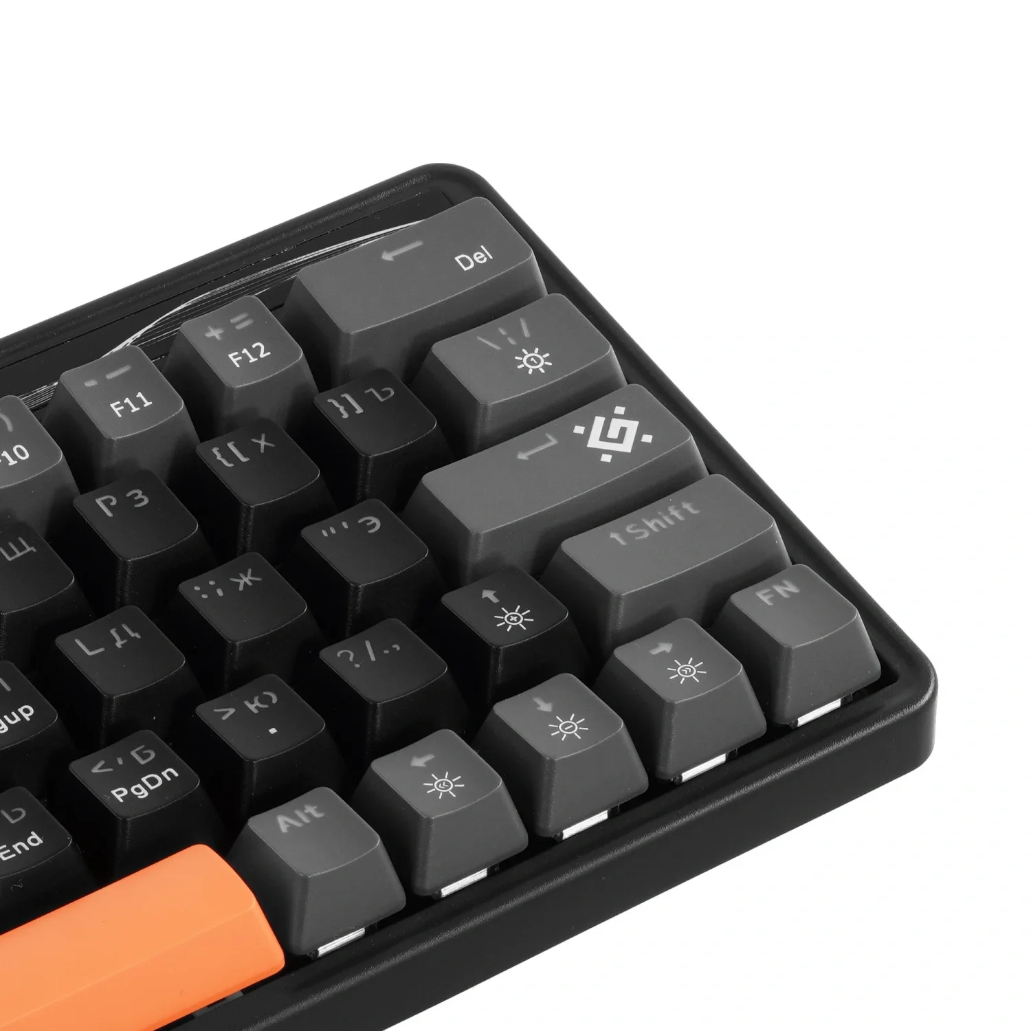 Клавиатура проводная Defender Black Raven GK-417, USB, черный