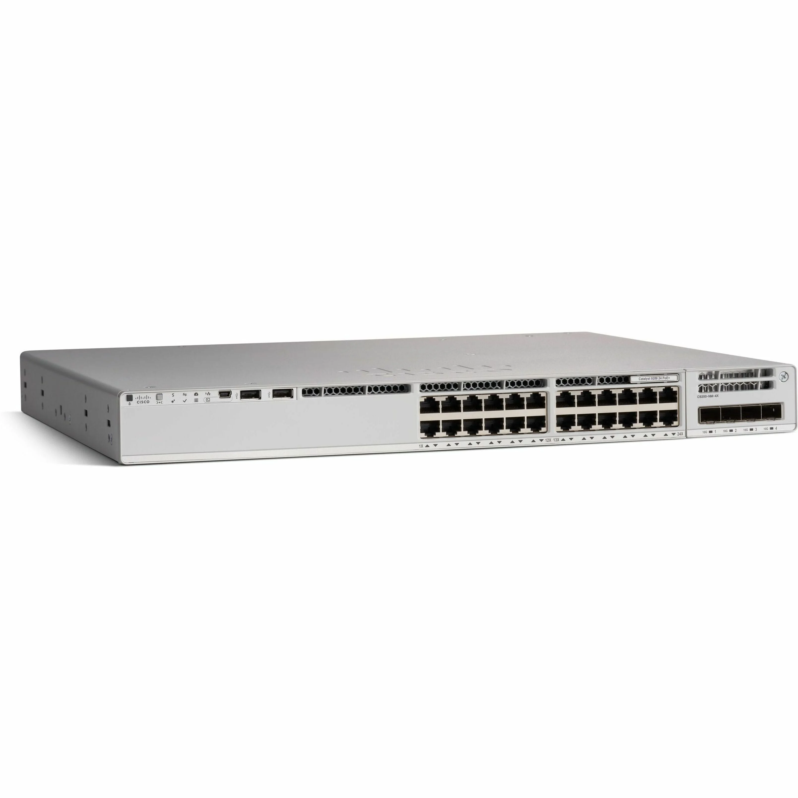 Коммутатор Catalyst 9200 24-port PoE+, Network Advantage