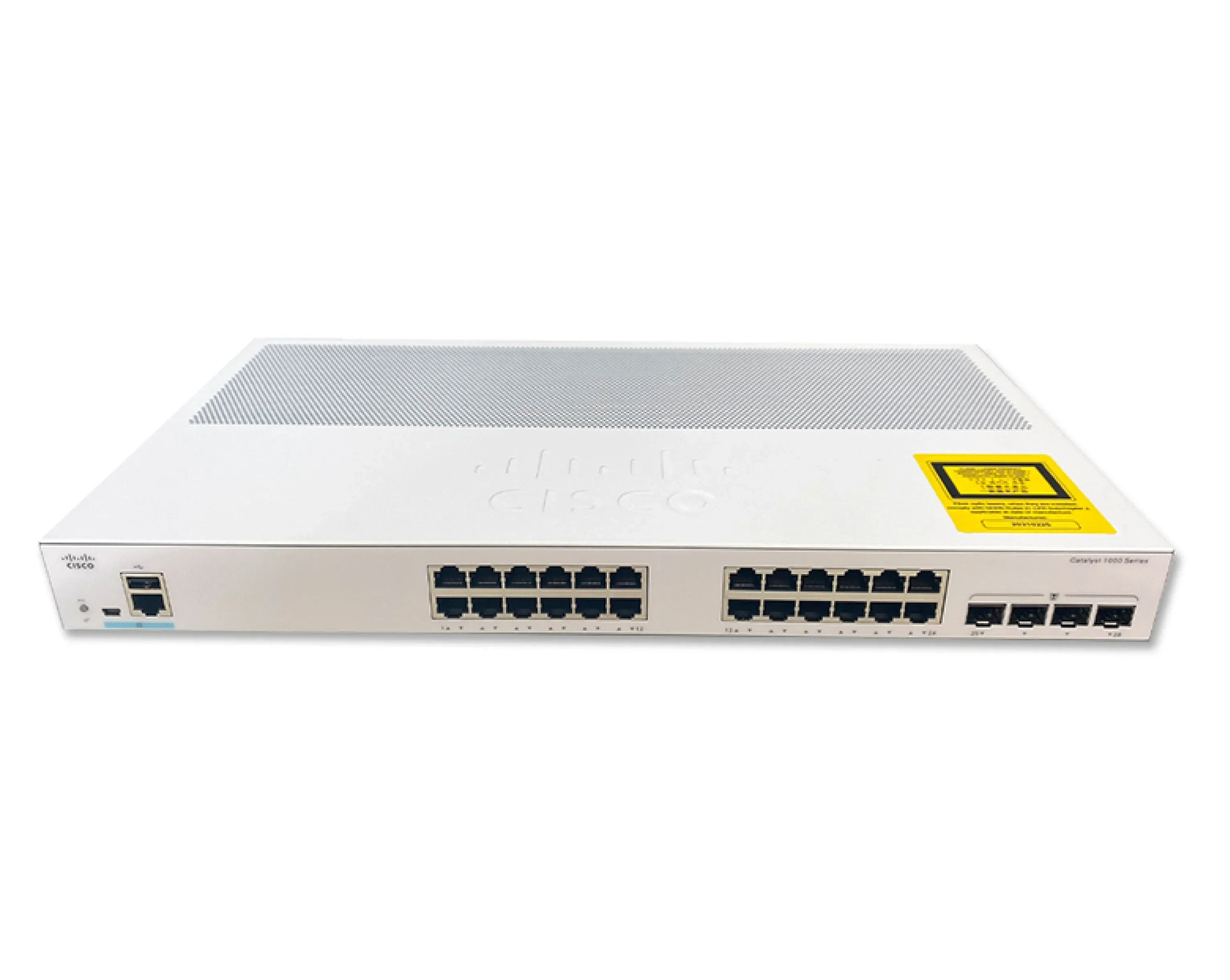 Коммутатор Cisco Catalyst C1000FE-24P-4G-L 1000 24 PoE FE, 2x1G SFP,2X1G combo