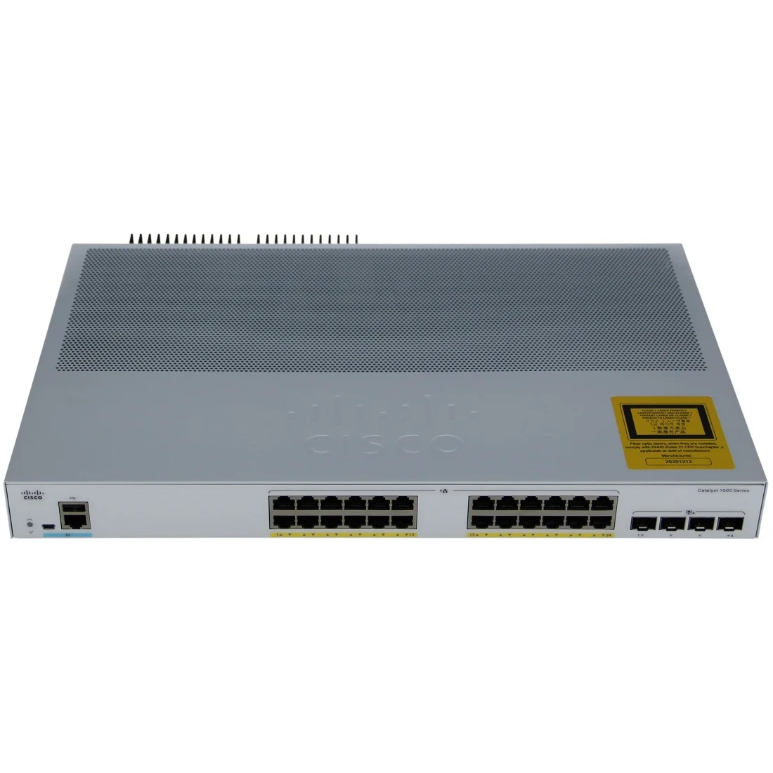 Коммутатор Cisco Catalyst C1000FE-24P-4G-L 1000 24 PoE FE, 2x1G SFP,2X1G combo