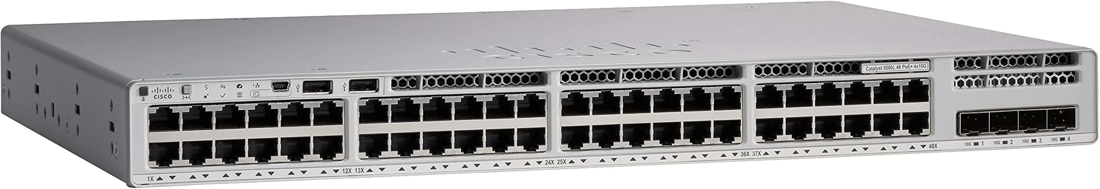 Коммутатор Cisco Catalyst C9300-48P-A, 48×1 Гбит/с