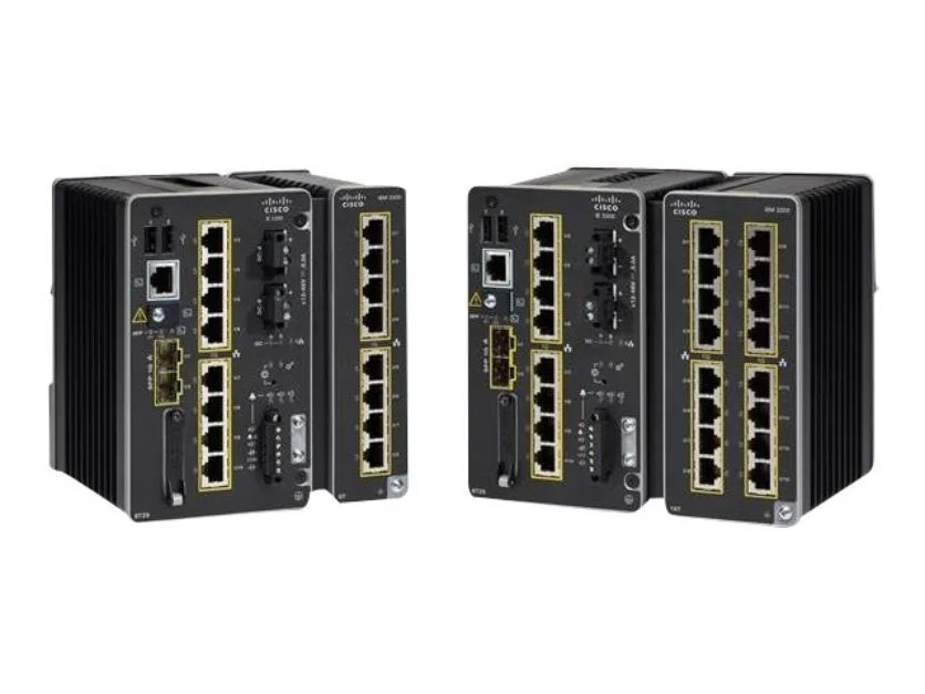 Коммутатор CISCO Catalyst IE3300 with 8 GE Copper and 2 GE SFP, Modular, Network Essentials, IE-3300-8T2S-E