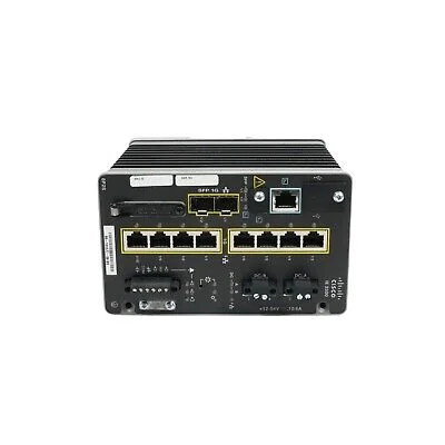 Коммутатор CISCO Catalyst IE3300 with 8 GE Copper and 2 GE SFP, Modular, Network Essentials, IE-3300-8T2S-E