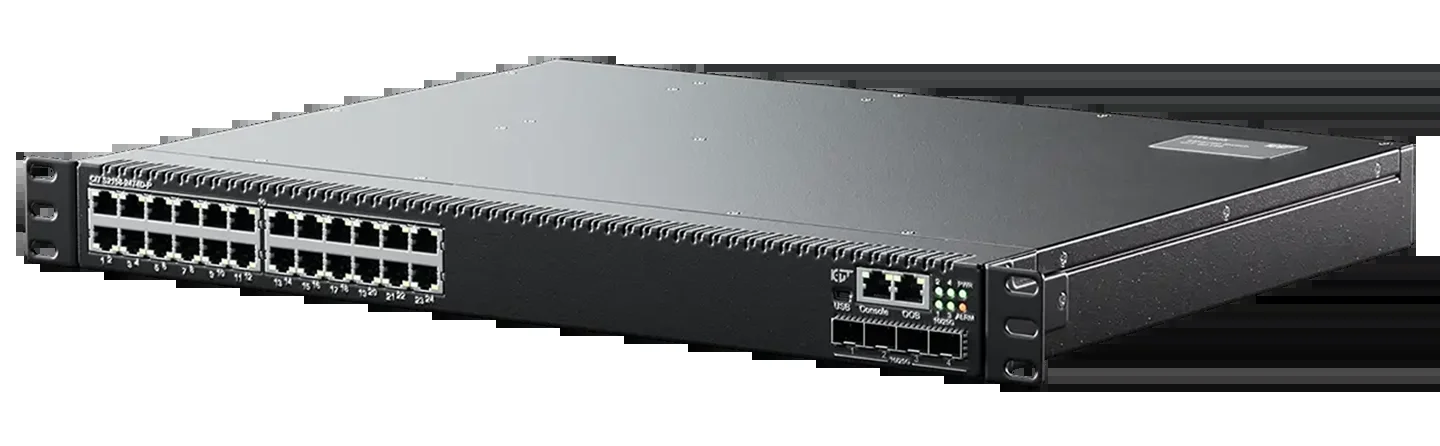 Коммутатор CIT S2158-24T4D-N-AC-FR, 24×1 Гбит/с, 4×25 Гбит/с SFP28