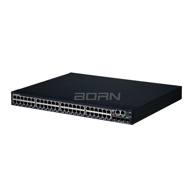 Коммутатор CIT S2158-48T4D-P-AC-FR, 48×1 Гбит/с, 4×25 Гбит/с SFP28