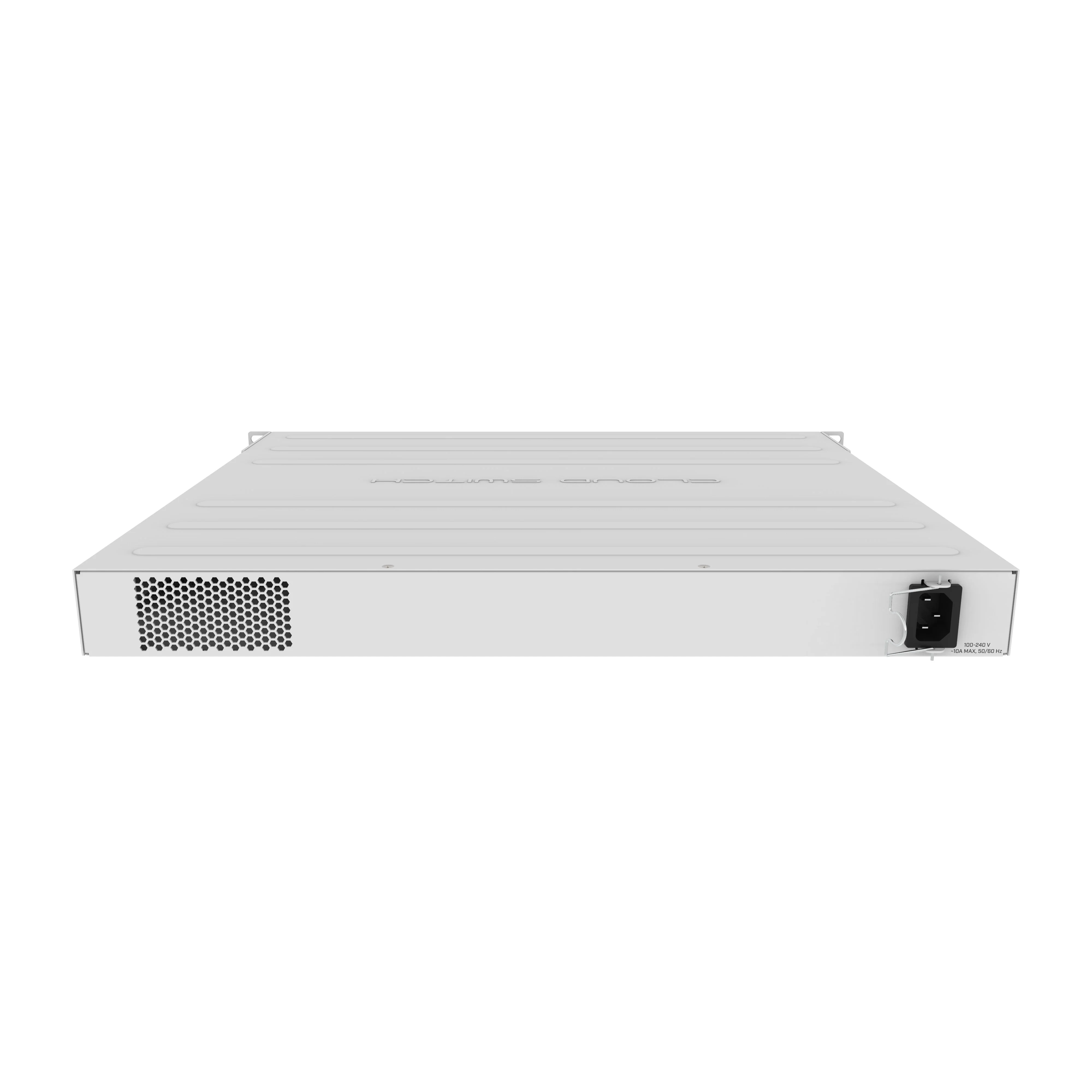 Коммутатор CRS354-48P-4S+2Q+RM Cloud Router Switch 354-48P-4S+2Q+RM with 48 x Gigabit RJ45 LAN (all PoE-out), 4 x 10G SFP+ cages, 2 x 40G QSFP+ cages,