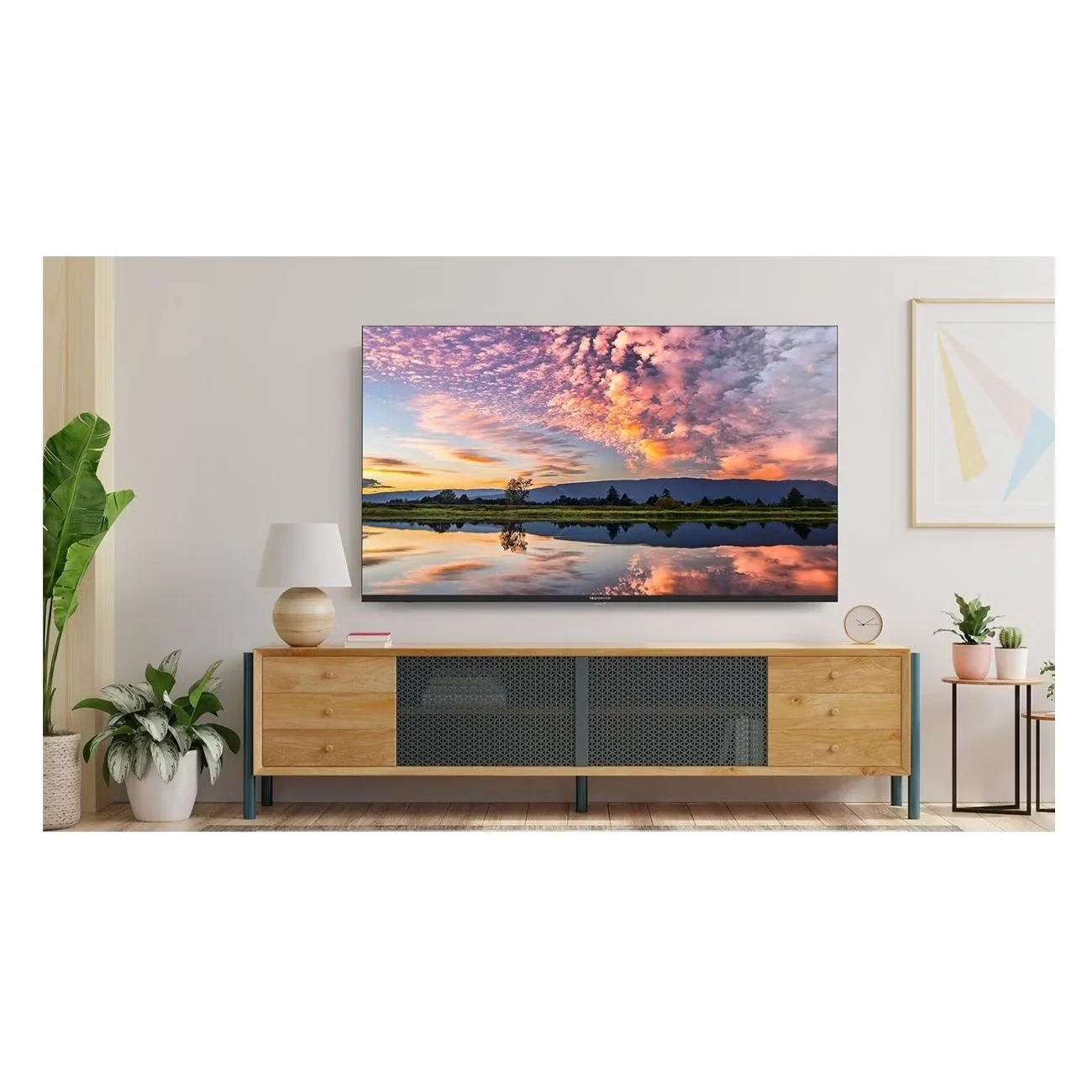 Телевизор Topdevice TV 55 QLED DQ08, c Google TV и саундбаром, 4K UHD (TDTV55DQ08U_BK)