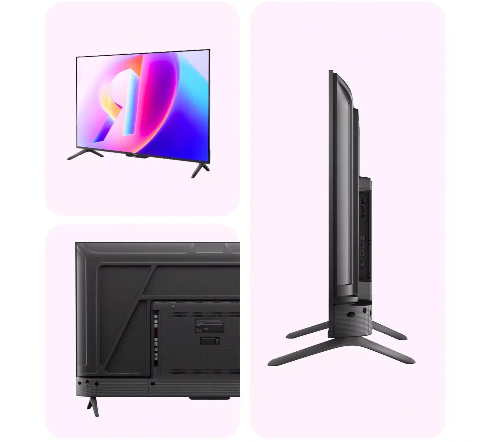 Телевизор Яндекс ТВ Станция Бейсик QLED с Алисой, 43'' (YNDX-00078)