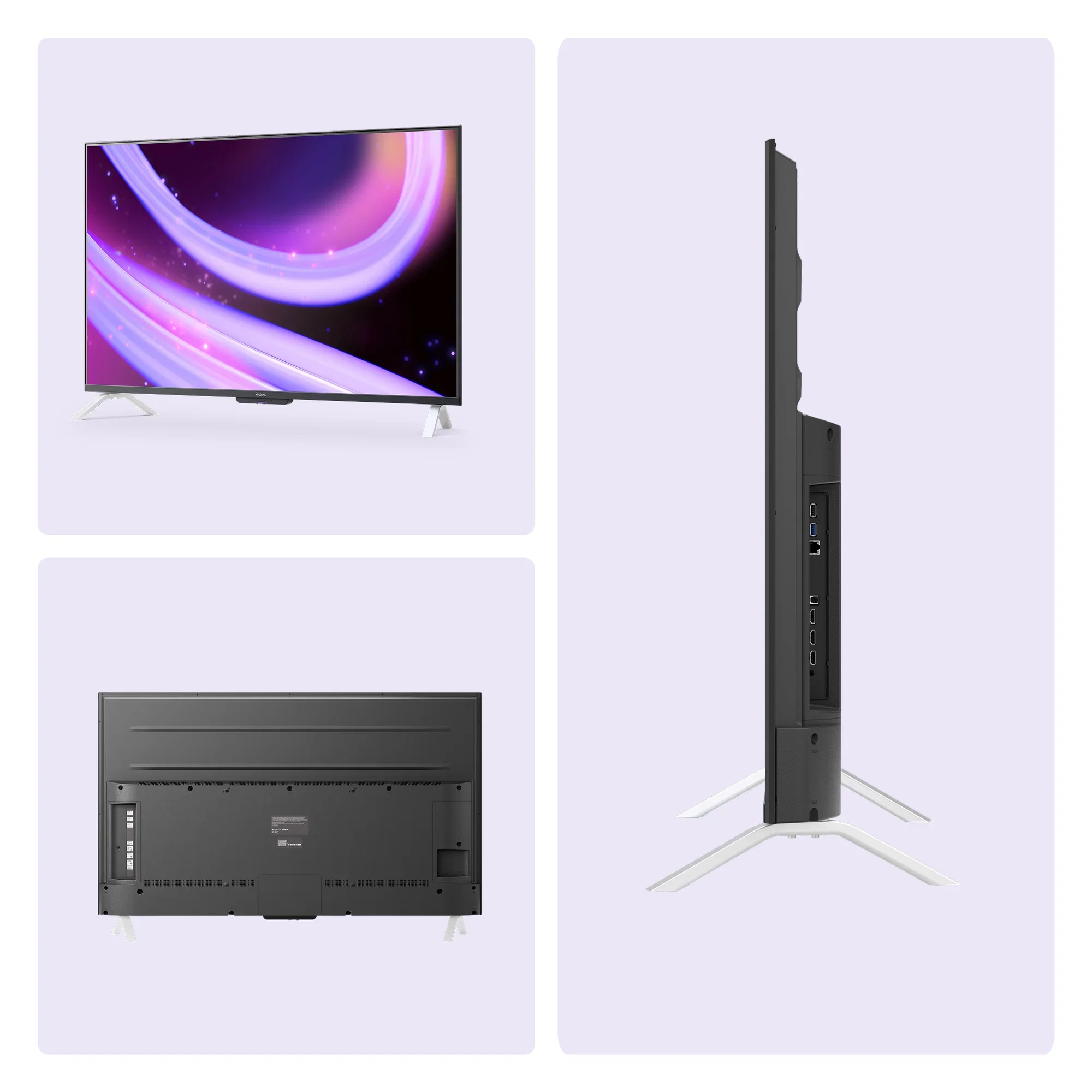 Телевизор Яндекс ТВ Станция Бейсик QLED с Алисой, 55