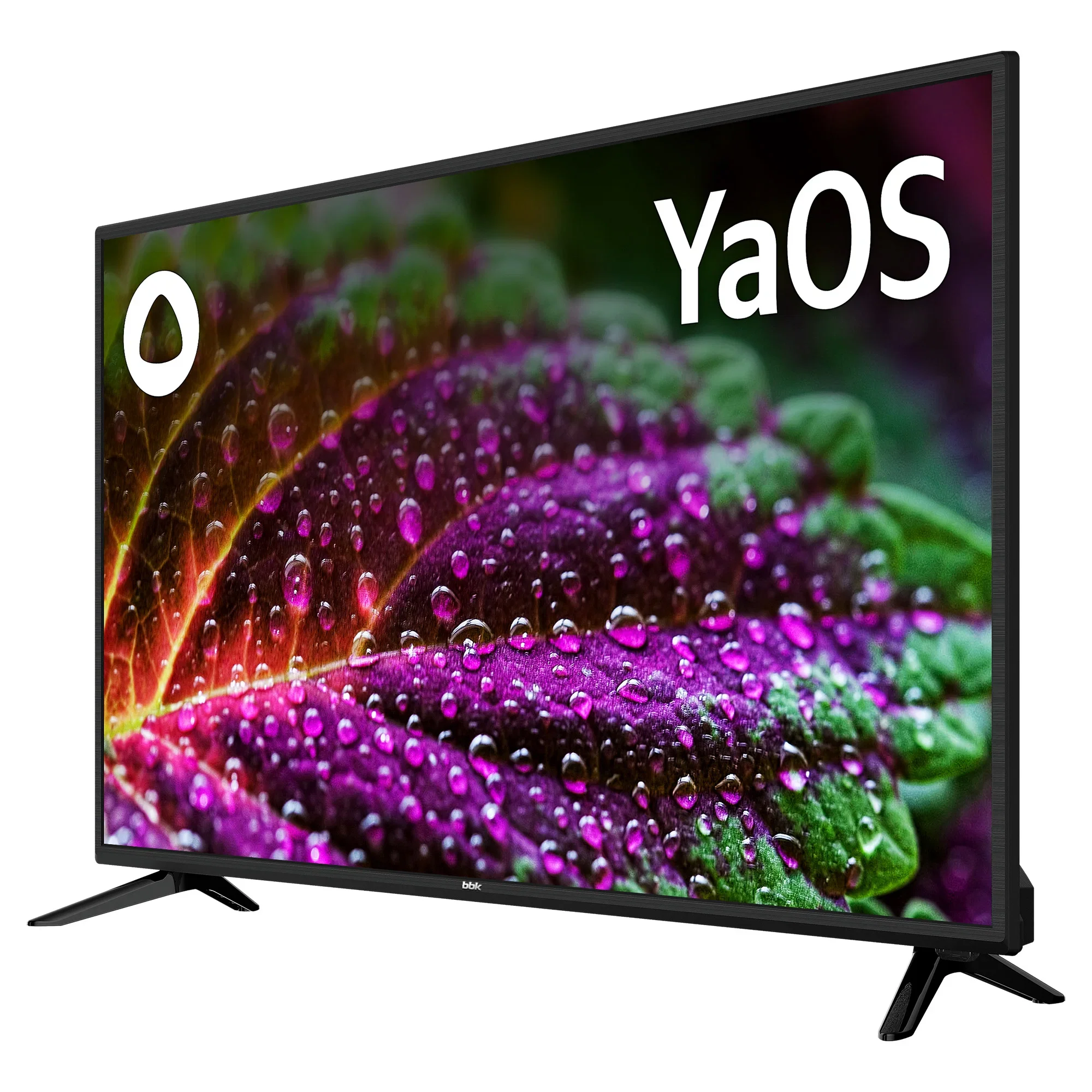 Телевизор LED BBK 24" 24LEX-7218/TS2C (B) Яндекс.ТВ Frameless черный HD 60Hz DVB-T2 DVB-C DVB-S2 USB WiFi Smart TV (RUS)