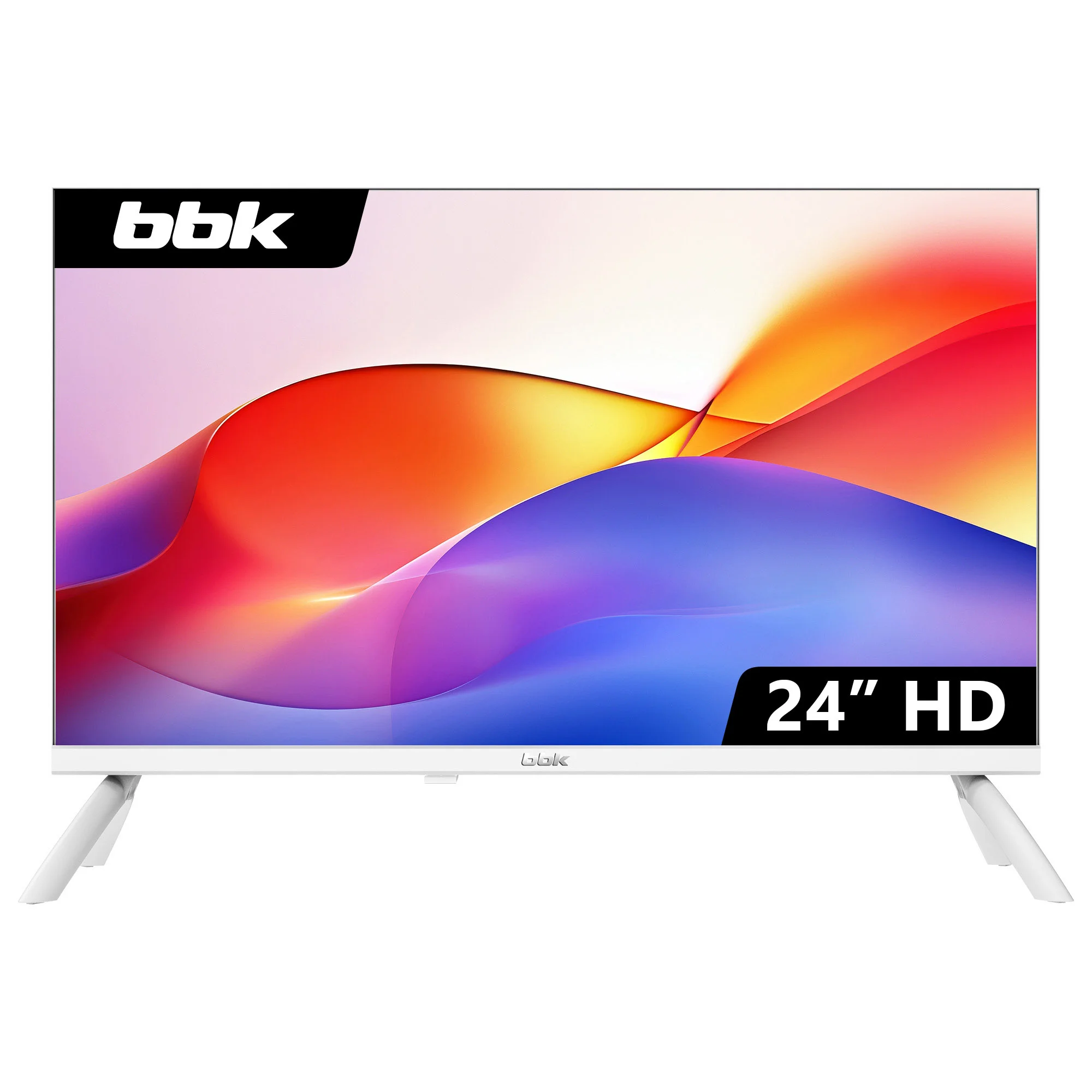 Телевизор LED BBK 24" 24LEX-7245/TS2C (W) Яндекс.ТВ Frameless белый HD 60Hz DVB-T2 DVB-C DVB-S2 USB WiFi Smart TV (RUS)