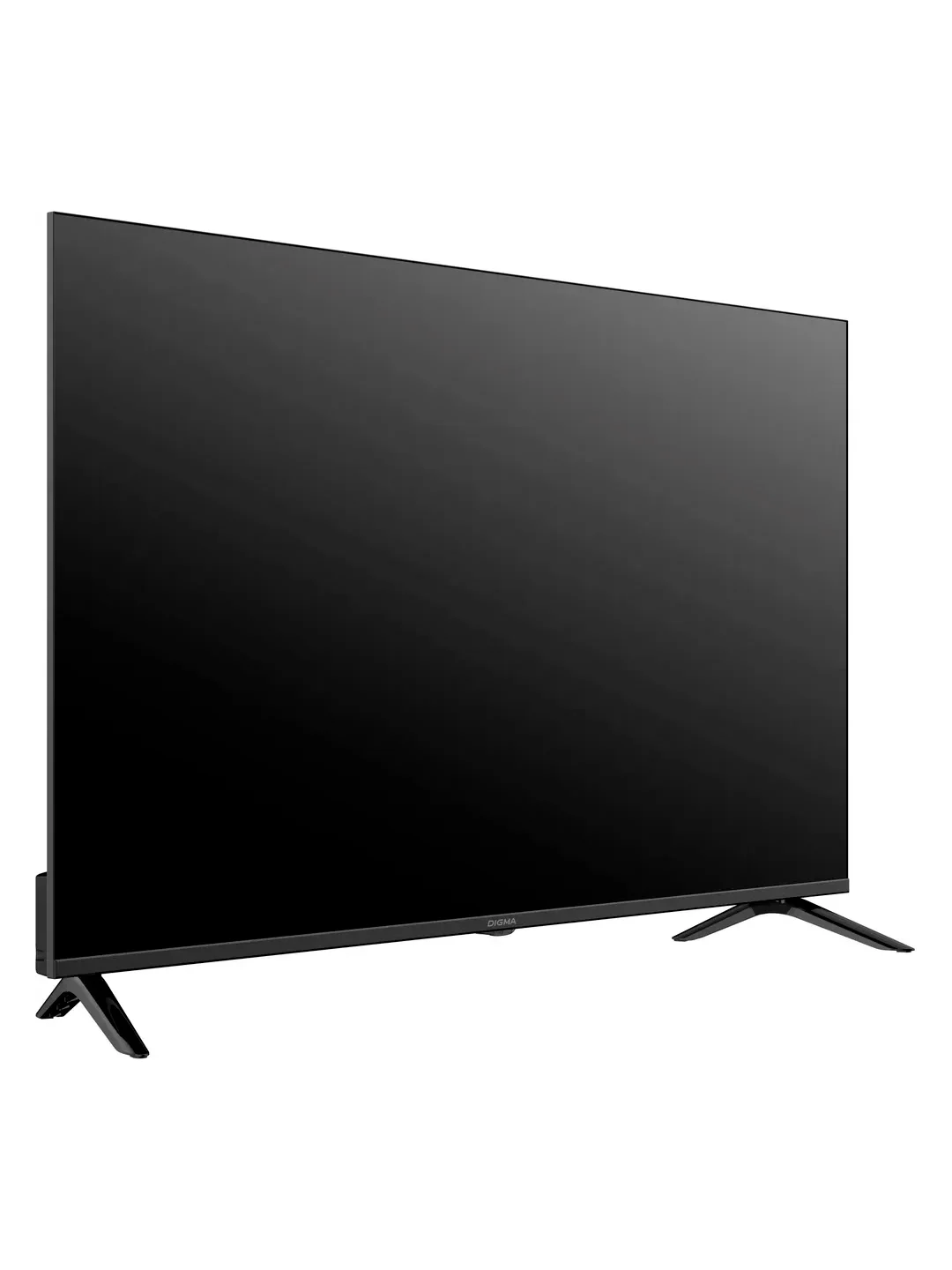 Телевизор LED Digma 50" DM-LED50UBB40 Салют ТВ Frameless Metal черный 4K Ultra HD 60Hz DVB-T DVB-T2 DVB-C DVB-S DVB-S2 USB WiFi Smart TV