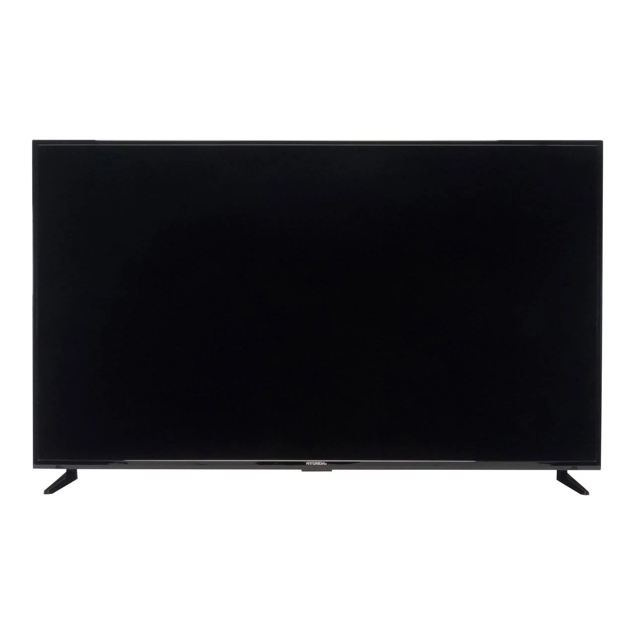 Телевизор LED Hyundai 43" H-LED43BU7011 Google TV Frameless Metal черный 4K Ultra HD 60Hz MEMC DVB-T DVB-T2 DVB-C DVB-S DVB-S2 USB WiFi Smart TV