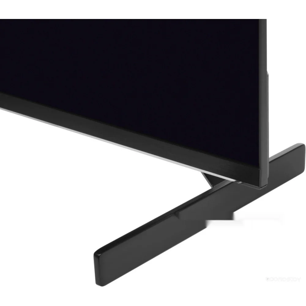 Телевизор LED Hyundai 65" H-LED65BU7011 Google TV Frameless Metal черный 4K Ultra HD 60Hz MEMC DVB-T DVB-T2 DVB-C DVB-S DVB-S2 USB WiFi Smart TV