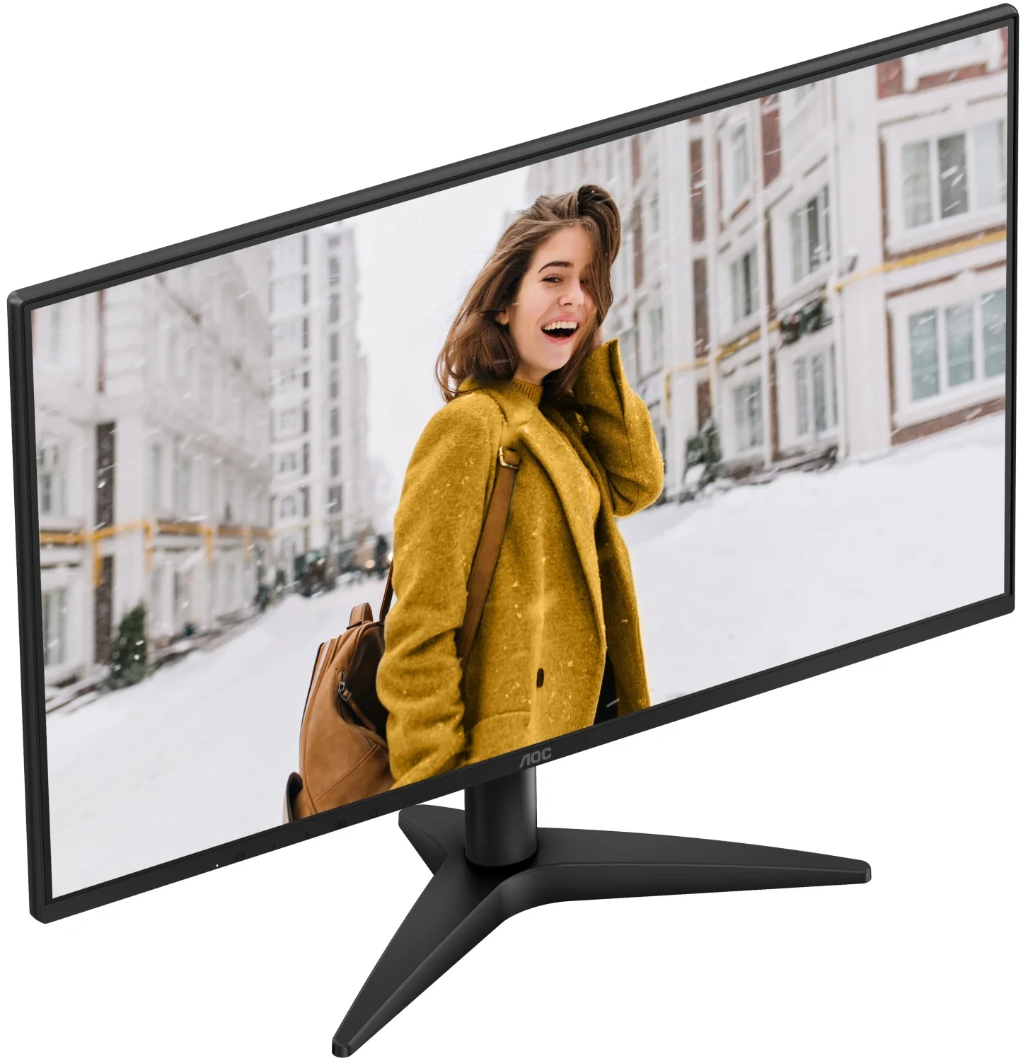МОНИТОР 27" AOC Q27B36S3 Black (IPS, 2560x1440, 120Hz, 1 ms, 178°/178°, 350 cd/m, 1500:1, +HDMI 2.0, +DP (AC ext))